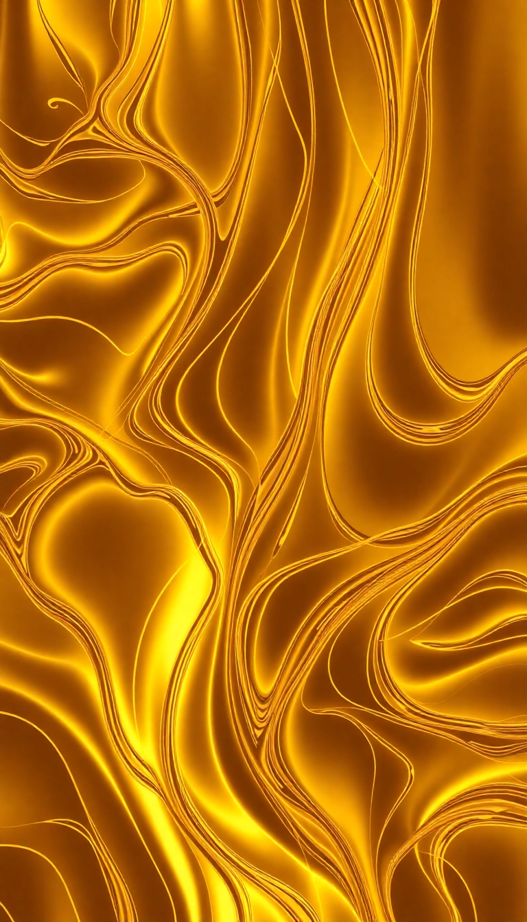 golden lava background